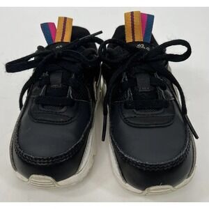 Nike Air Max DJ0416-001 Kids Shoes Size 7C Toddler Black And Gold